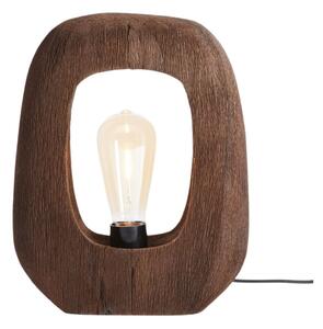 Brązowa lampa stołowa (wysokość 30 cm) Kelafo – Light & Living
