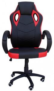 Fotel Gamingowy Krzesło dla Gracza Seven Red