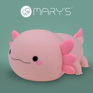 Lampka nocna dla dzieci bezprzewodowa różowa aksolotl LED 2.5W Mary's