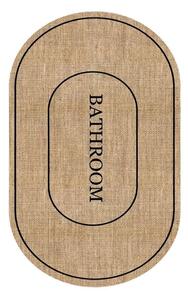 Brązowy dywanik łazienkowy 60x90 cm Jute Look – Mila Home