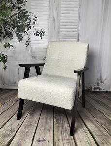Fotel tapicerowany w stylu PRL - ala LISEK