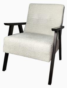 Fotel tapicerowany w stylu PRL - ala LISEK