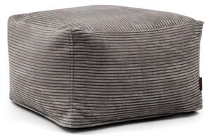 Ciemnoszary sztruksowy worek do siedzenia Softbox MooG – SLOWDOWN
