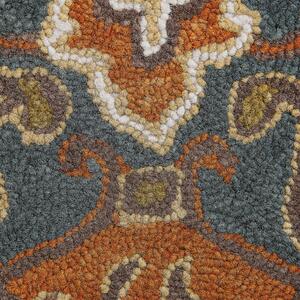Tradycyjny dywan wełniany wzór orientalny 80 x 150 cm wielokolorowy Umurlu Beliani