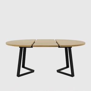 Stół okrągły rozkładany Taliz – drewniany stół do Twojego domu