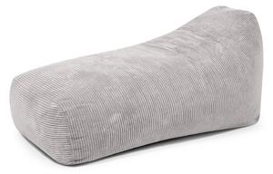 Jasnoszary sztruksowy worek do siedzenia Snug Long 140 – SLOWDOWN