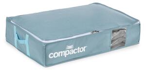 Plastikowy pojemnik próżniowy pod łóżko 65x45x15,5 cm Blue Edition – Compactor