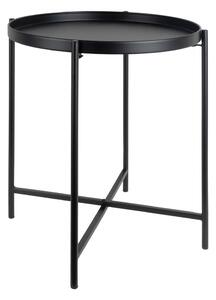 Metalowy okrągły stolik ø 40 cm Meseta – Leitmotiv