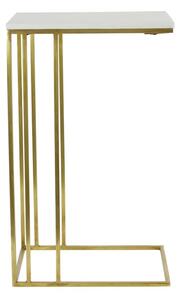Stolik z blatem w dekorze marmuru 31x41 cm Roshan – Light & Living
