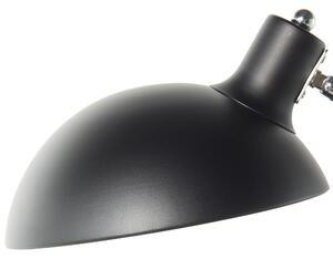 Nowoczesna lampa biurkowa regulowana metalowa czarna Meramec Beliani
