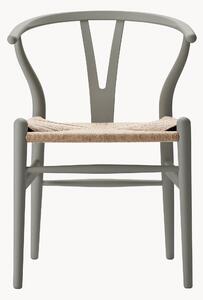 Krzesło z drewna z ręcznie plecionym siedziskiem CH24 Wishbone Chair