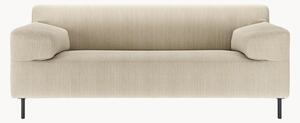 Sofa ze sztruksu freistil180 (2-osobowa), szary/czarny, S 182 cm
