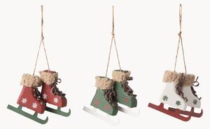 Komplet ozdób choinkowych Ice Skates, 3 elem