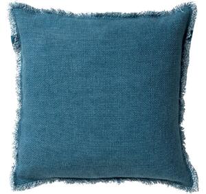 Dekoracyjna poszewka na poduszkę BURTO PROVINCIAL BLUE 45x45 cm, niebieska