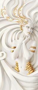 Fototapeta na drzwi GOLDEN MERMAID 86x200 cm