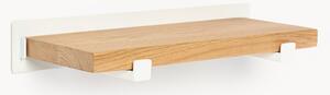 Półka ścienna z drewna dębowego Ally, S 40 cm