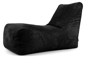 Czarny sztruksowy worek do siedzenia Lounge – SLOWDOWN
