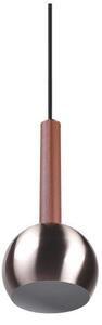 Szara lampa wisząca ø 20 cm Ciliana – CINQUE
