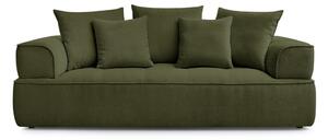 Zielona sofa z tkaniny szenilowej 237 cm Whesley – Bobochic Paris