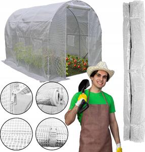 Sama Folia Zamienna Na Tunel Foliowy Ogrodowy Foliak 3X2X2 6M² Biała