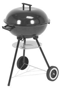 Grill ogrodowy węglowy LUND 99591 Zamykany, okrągły, termometr, kółka
