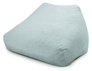 Miętowy sztruksowy worek do siedzenia Sofa Snug – SLOWDOWN