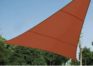 Perel Żagiel przeciwsłoneczny, trójkątny, 3,6 m terakota