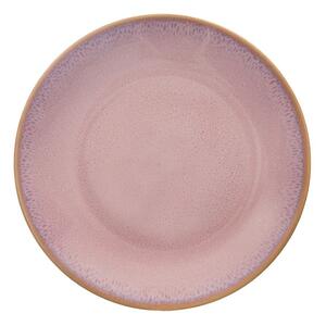 Różowy ceramiczny talerz deserowy ø 20,5 cm Glaze – Orion