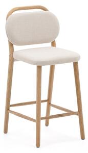 Beżowy hoker (wysokość siedziska 66 cm) Helda – Kave Home