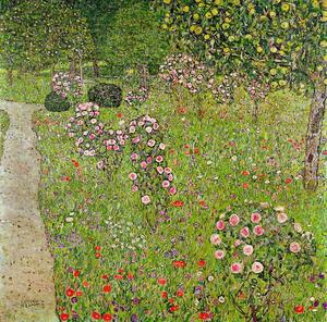 Reprodukcja Orchard with roses, Gustav Klimt