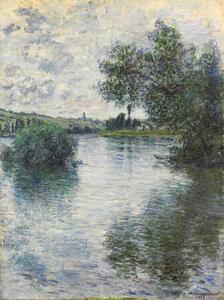 Reprodukcja The Seine at Vetheuil 1879, Claude Monet