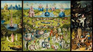 Reprodukcja Ogr d ziemskich rozkoszy, Hieronymus Bosch