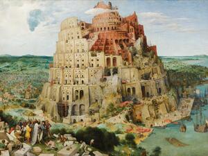 Reprodukcja Tower of Babel 1563, Pieter the Elder Bruegel