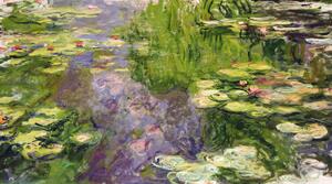 Reprodukcja Lilie wodne, Claude Monet