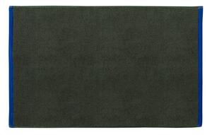 Ciemnozielono-niebieski dywanik łazienkowy z bio bawełny 50x80 cm Soft – Mette Ditmer Denmark