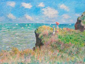 Reprodukcja Cliff Walk at Pourville, Claude Monet