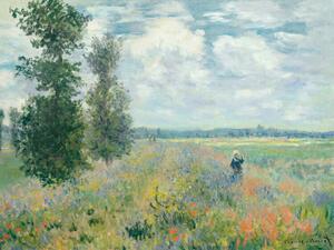 Reprodukcja Poppy Fields near Argenteuil, Claude Monet