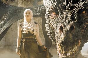 Druk artystyczny Game of Thrones - Mother of Dragons