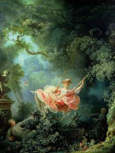 Reprodukcja The Happy Accidents of the Swing, Jean-Honoré Fragonard