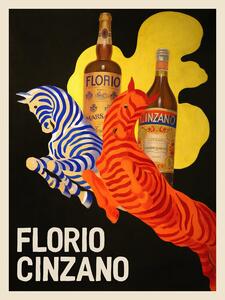 Reprodukcja Florio Cinzano, Leonetto Cappiello