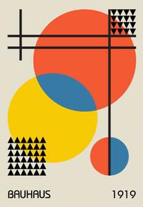 Ilustracja Minimal vintage 20s geometric design posters, Mariia Akimova