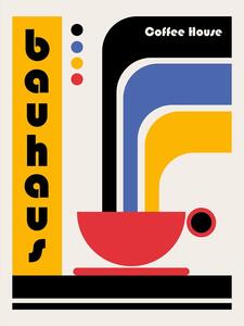 Ilustracja Bauhaus Coffee House, Retrodrome