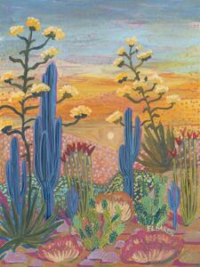 Ilustracja Colorful desert, Eleanor Baker