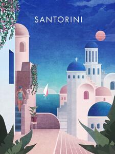 Ilustracja Santorini, Emel Tunaboylu