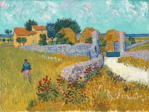 Reprodukcja Farmouse in Provence 1888, Vincent van Gogh