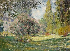 Reprodukcja The Parc Monceau 1876, Claude Monet