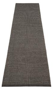 Antracytowy chodnik odpowiedni na zewnątrz 70x300 cm Emm Black Linen – Pappelina