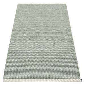 Jasnozielony dywan odpowiedni na zewnątrz 85x160 cm Mono Sage Army – Pappelina