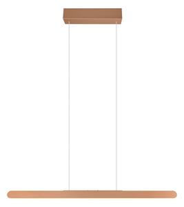 Brązowa lampa wisząca LED Helios – Trio