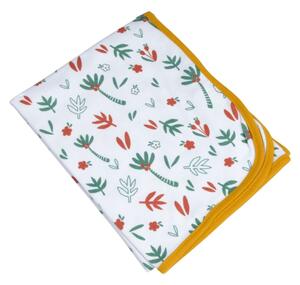 Biały bawełniany koc dziecięcy 75x75 cm Savannah – Bébé Douceur